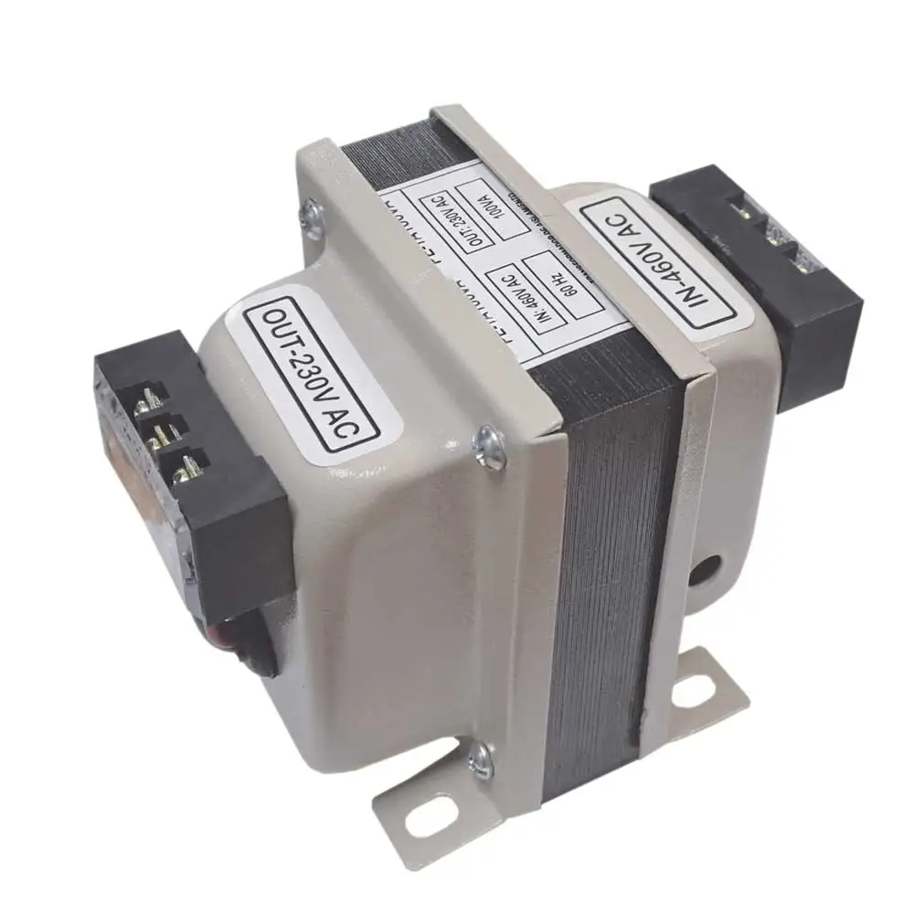 Transformador monofásico de 460V AC a 230V AC 100VA - Imagen 2