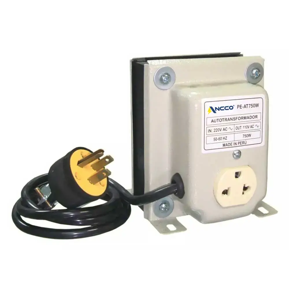 Autotransformador de 750W 220v a 110v 50/60hz