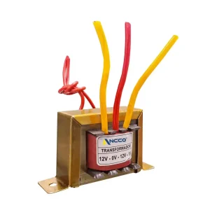 Transformador monofásico de 220v a 12v 1a