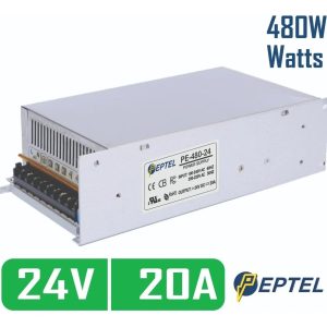 Fuente de poder switching 220V AC / 24V DC 20A 480W
