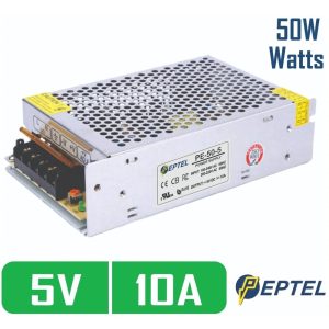 Fuente de poder switching 220V AC / 5V DC 10A 50W