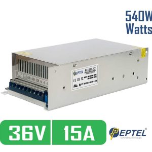 Fuente de poder switching 220V AC / 36V DC 15A 540W