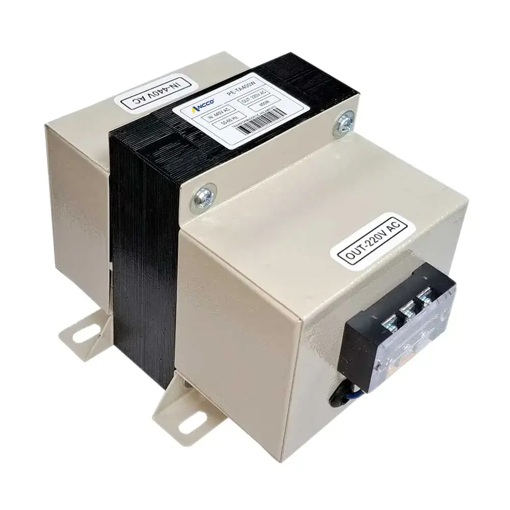 Transformador monofásico 440v A 220V 400W 5060hz