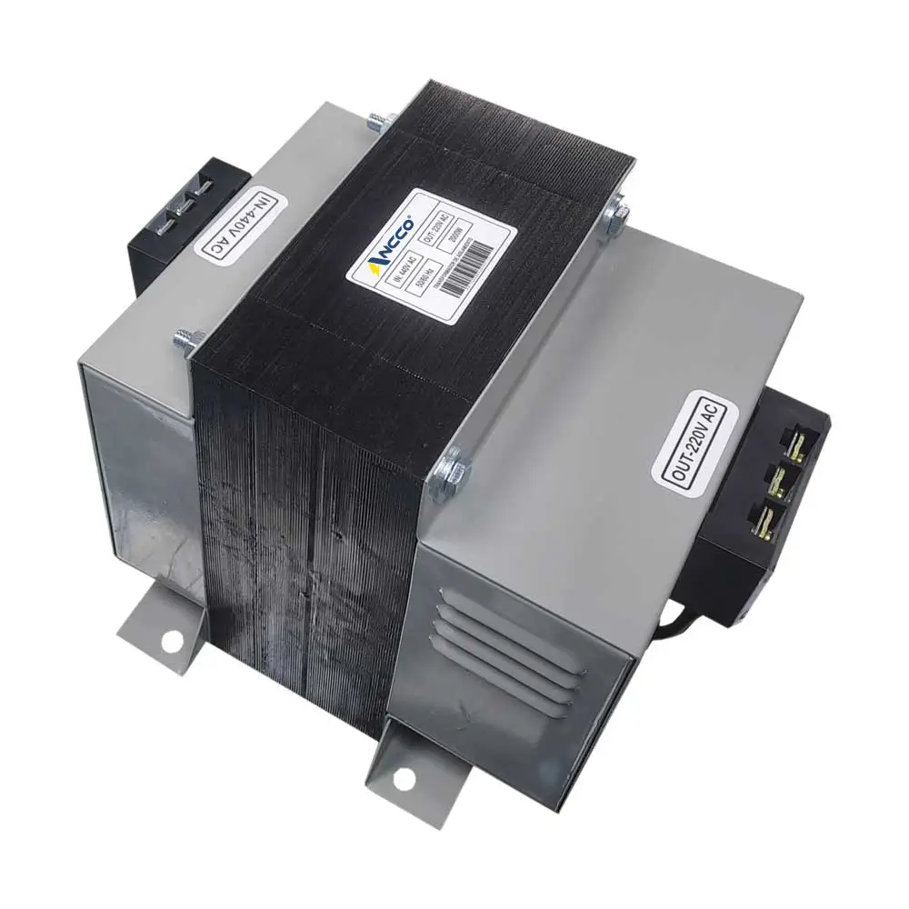 Transformador monofásico 440V A 220V 2000w 50/60Hz